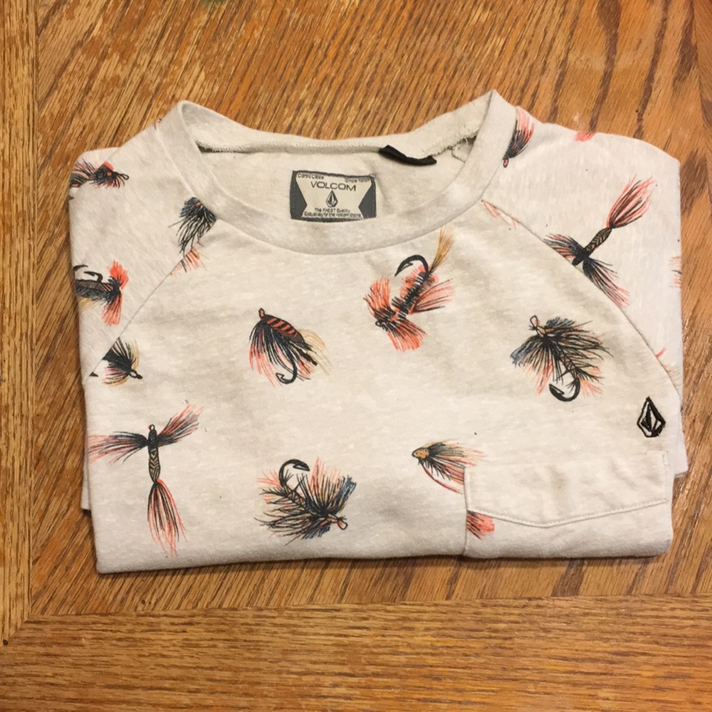 Volcom knogger fly fishing shirt